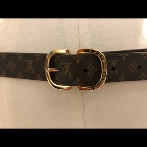 Vintage Louis Vuitton Ceinture Mini Belt 25mm